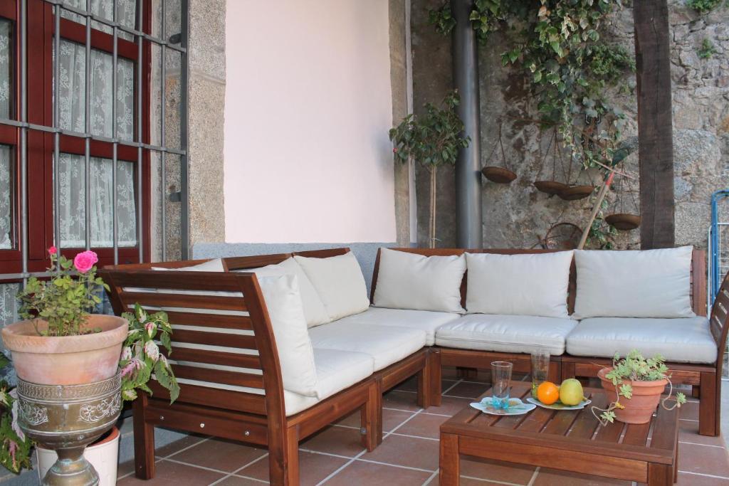 Casa Jardin De La Plata Apartment Баньос де Монтемайор Екстериор снимка